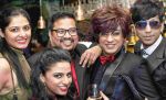 Priyanka Shah, Rohit Verma & Rehan Shah in a selfie mode with Fashion Director Shakir Shaikh